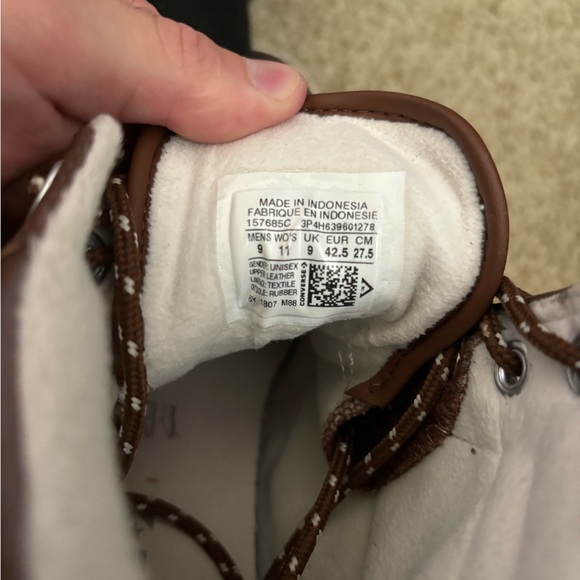 Leather converse - Picture 4 of 4